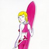 Chica tabla surf